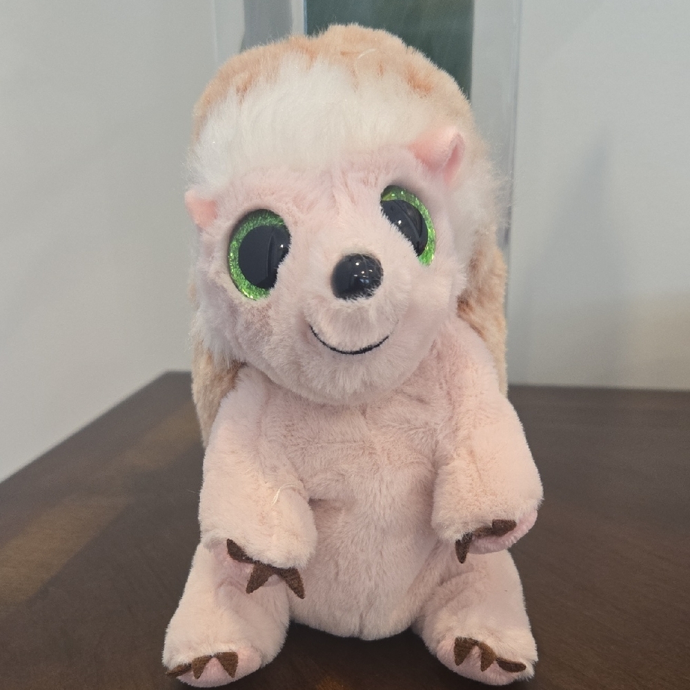 Ty Beanie Boo Bumper The Hedgehog Plush – Big Green Eyes – Soft Stuffed Animal